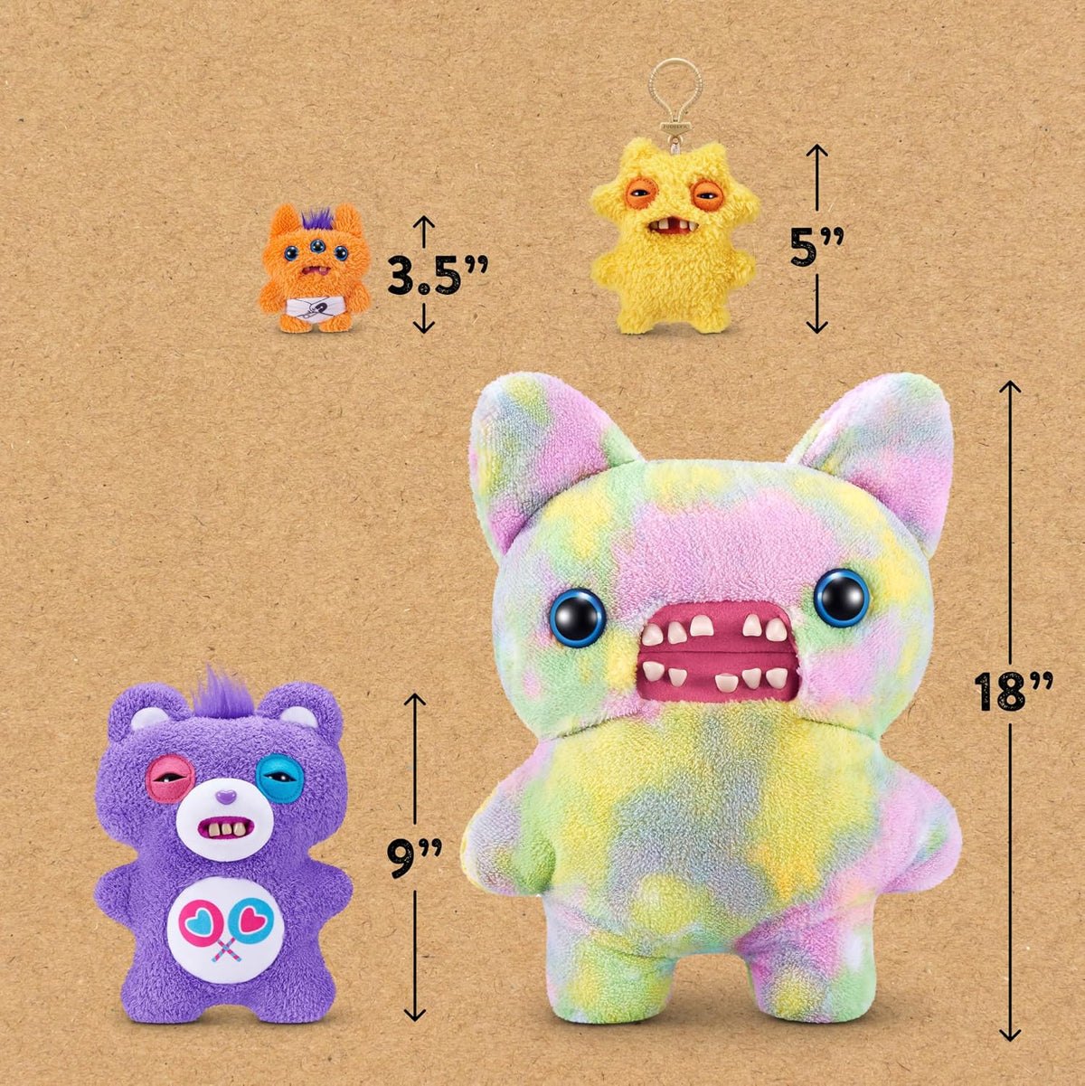 Fuggler Care Bears Juguete de Peluche de 9 Pulgadas (Share Bear) po...