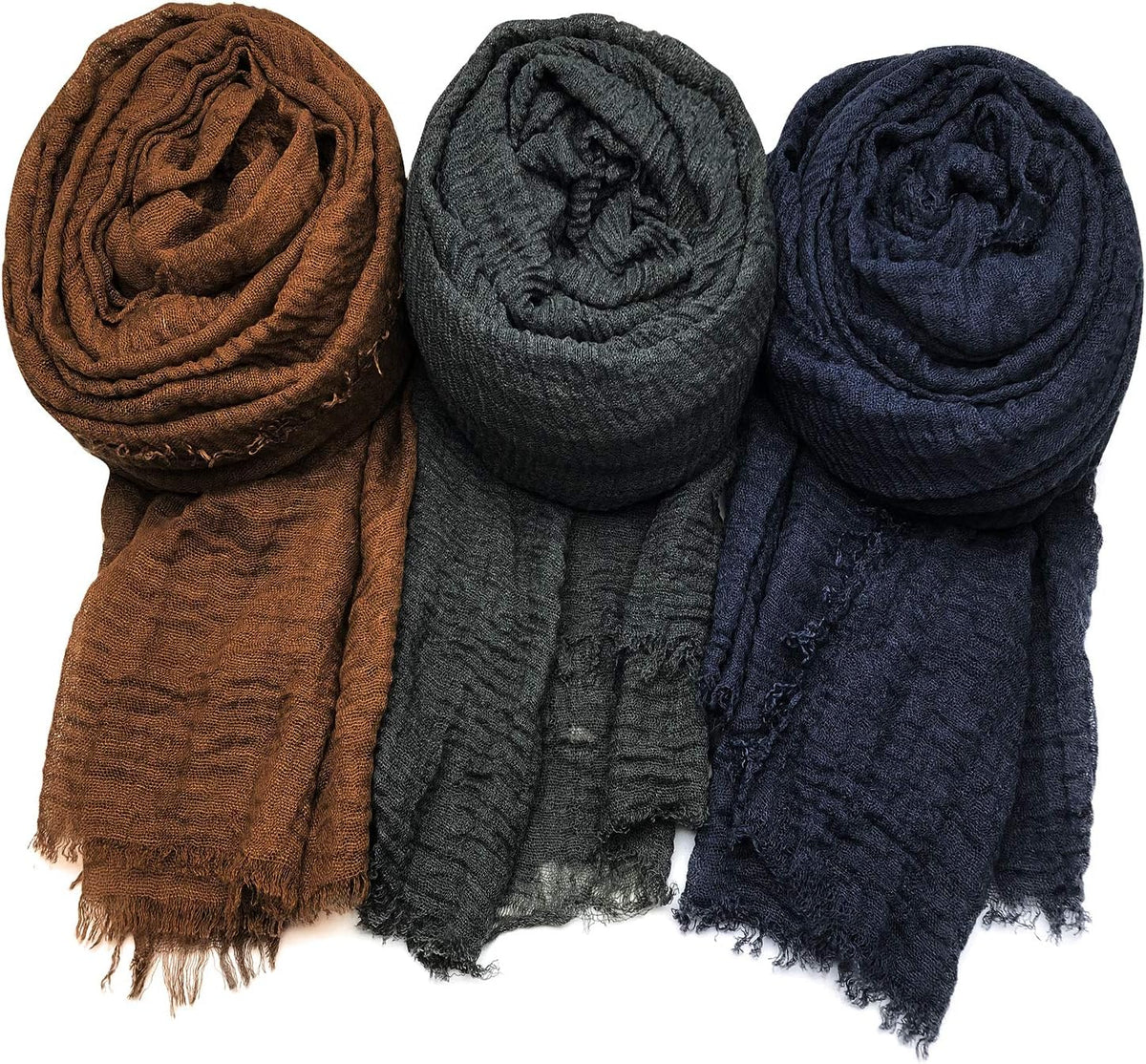 Bufanda Chal para Mujer para Todas las Estaciones 3PCS Envoltorio d...