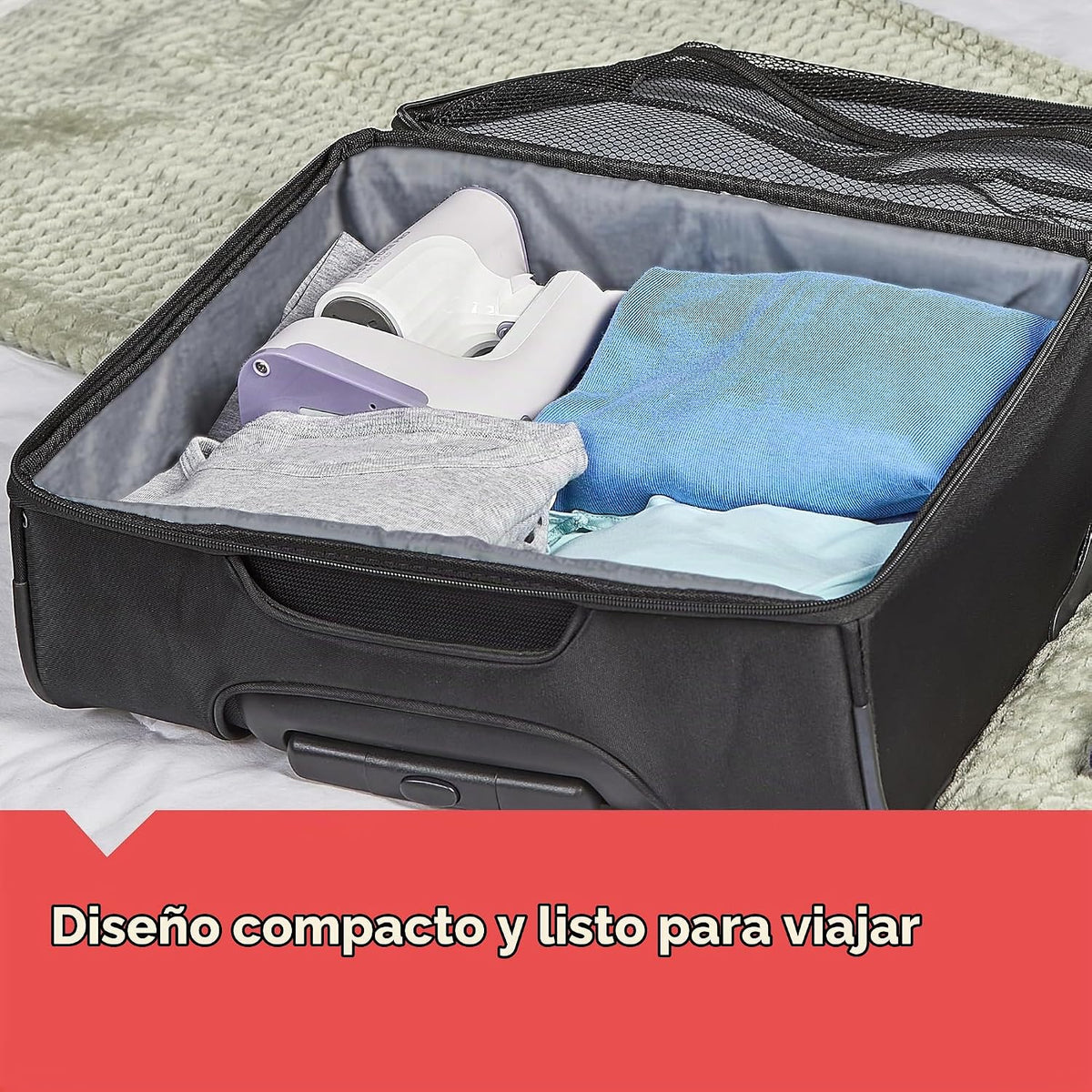 BLACK+DECKER Easy Store Pro Vaporizador plegable, GS0311-0PD, calen...