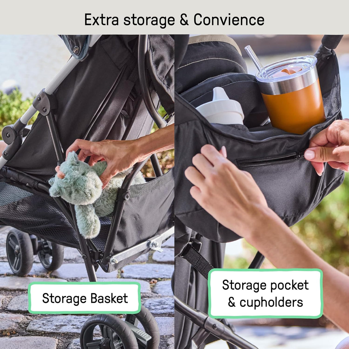 Cochecito de Conveniencia 3D Mini Ingenuity \u2013 Cochecito ligero...
