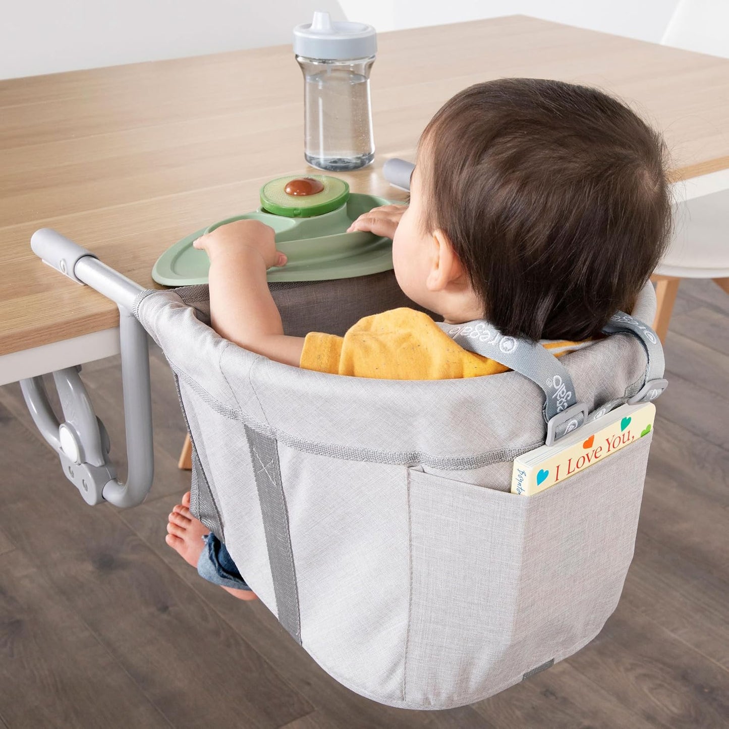 Regalo Easy Dinner - Silla alta de enganche, silla alta portátil co...