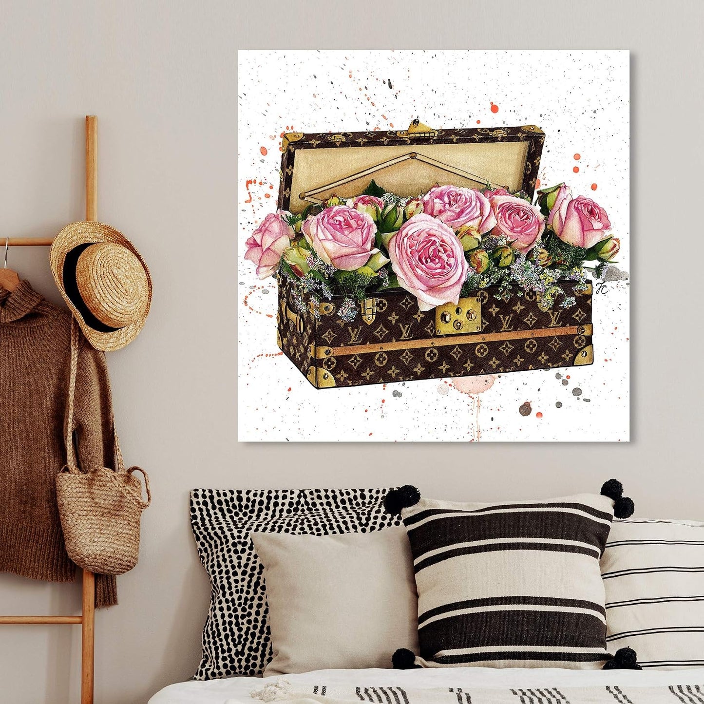 The Oliver Gal Artist Co. Lienzo decorativo para pared de moda y gl...