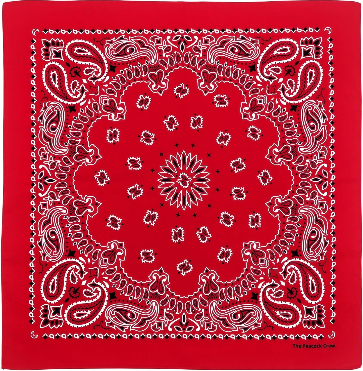 The Peacock Crew Bandana de cachemira y diseño para hombre y mujer...
