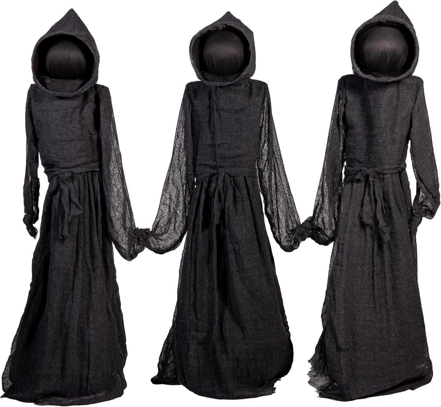 Evergreen Juego de 3 estacas LED negras de la Muerte para Halloween...
