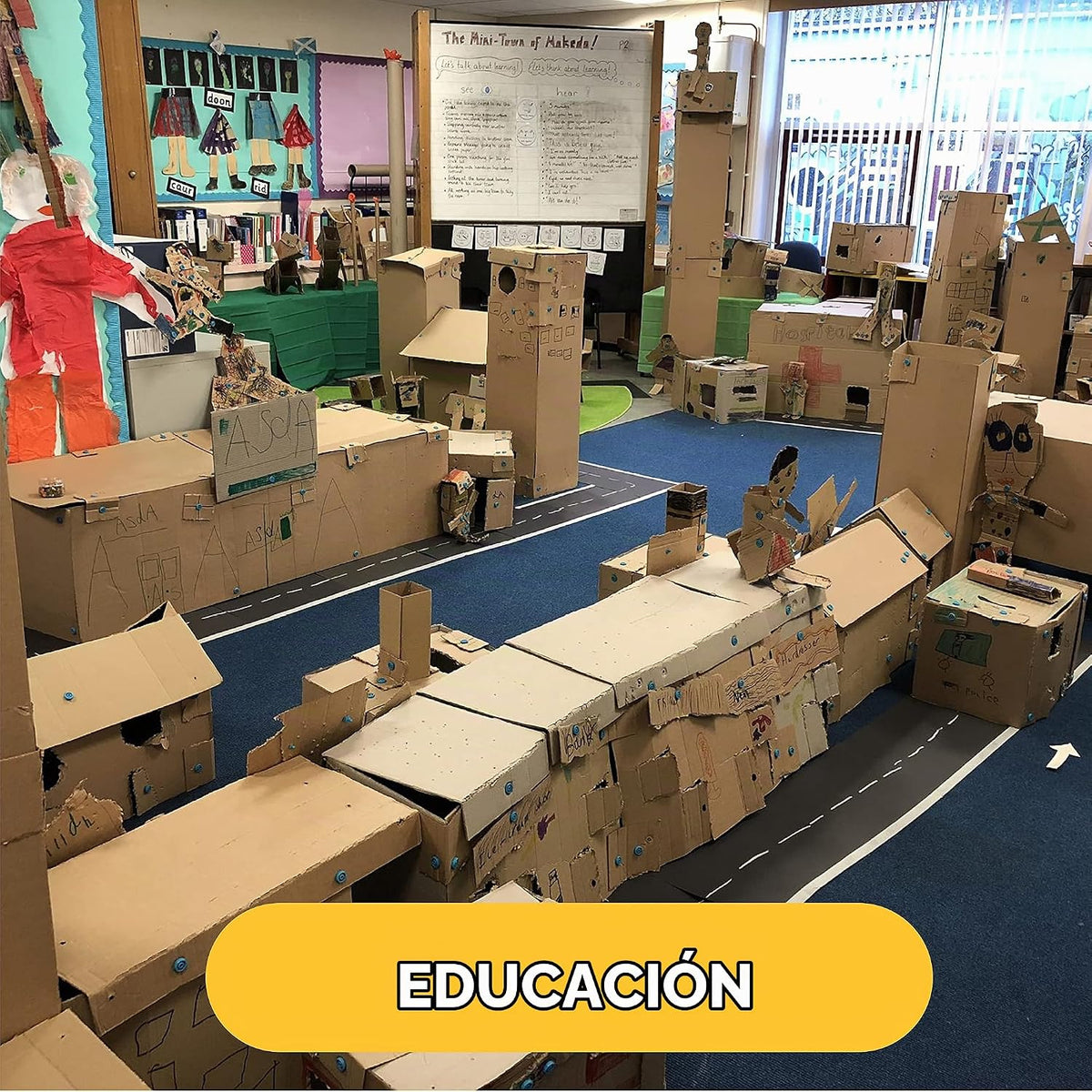 Makedo Invent | Kit de herramientas de construcción de cartón recic...