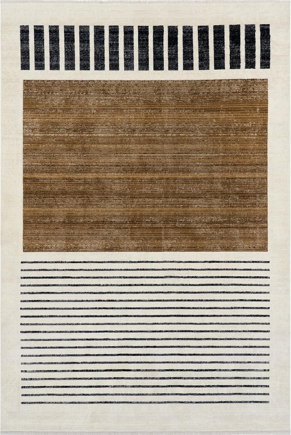 nuLOOM Alfombra con Borlas Performance Keeva Beige\/Marfil, 3'3...