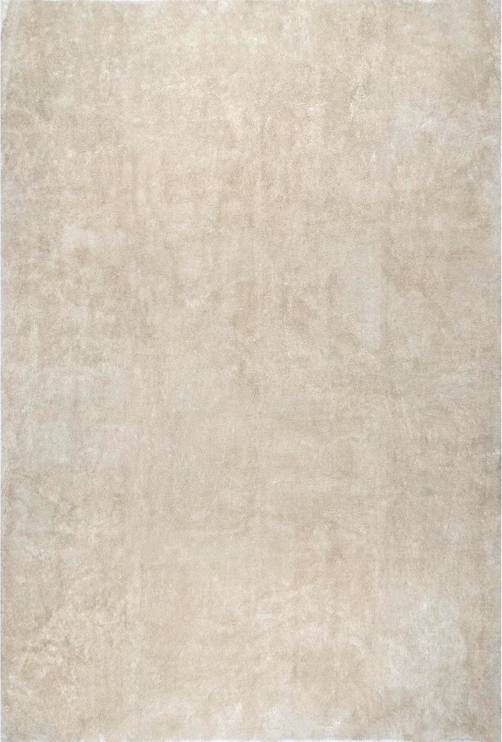 nuLOOM Loni - Alfombra de área lavable color crema, 5 x 8 pies | Nu...