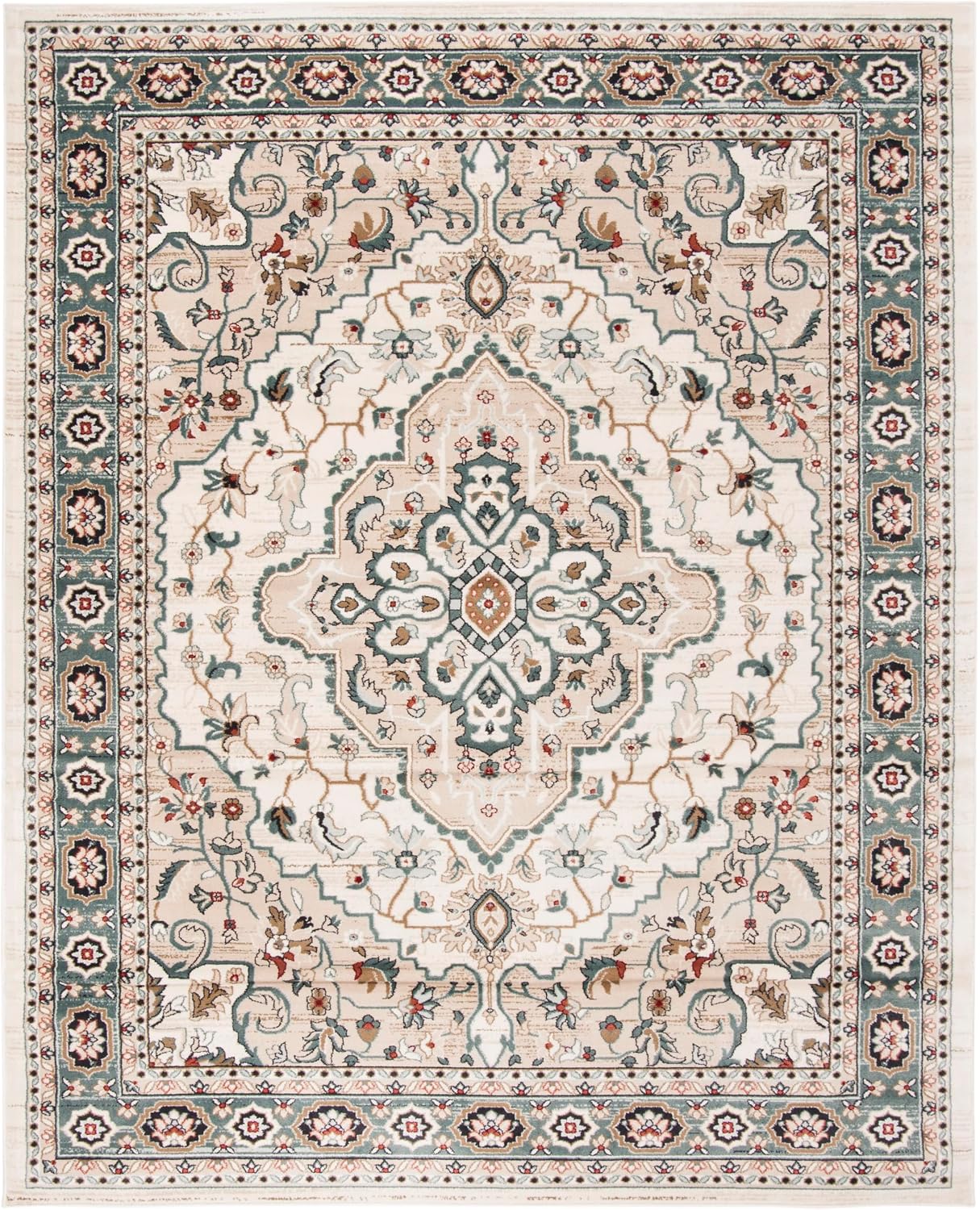 SAFAVIEH Alfombra de área de 12 x 18 pulgadas, colección Lyndhurst,...