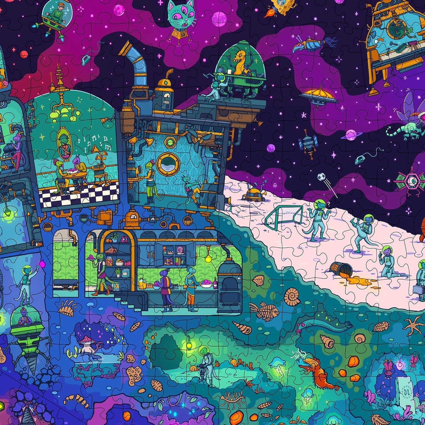 Magic Puzzles Paquete de 3 \u2022 Serie Cinco \u2022 The Drippy Tri...