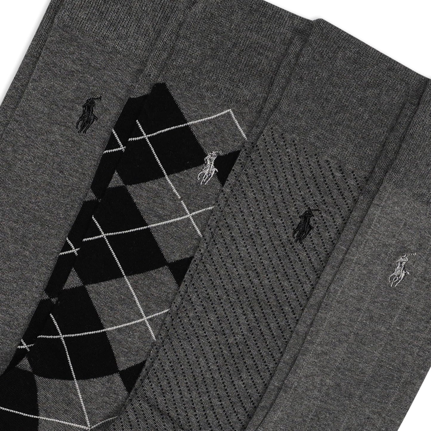 POLO RALPH LAUREN Calcetines de vestir con patrones surtidos para h...