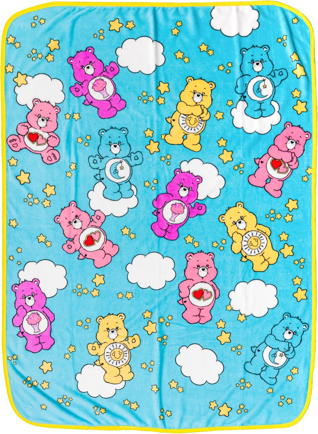 Silver Buffalo Care Bears con Bedtime, Funshine, Share y Love-A-Lot...