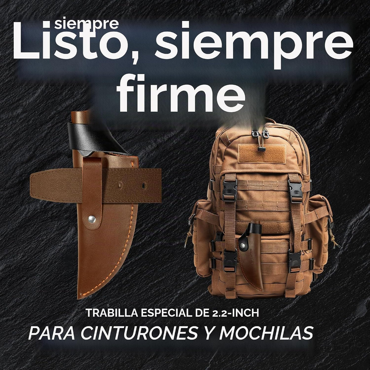 Matsato Cuchillo de cocina Funda de cuero para cuchillo de chef jap...
