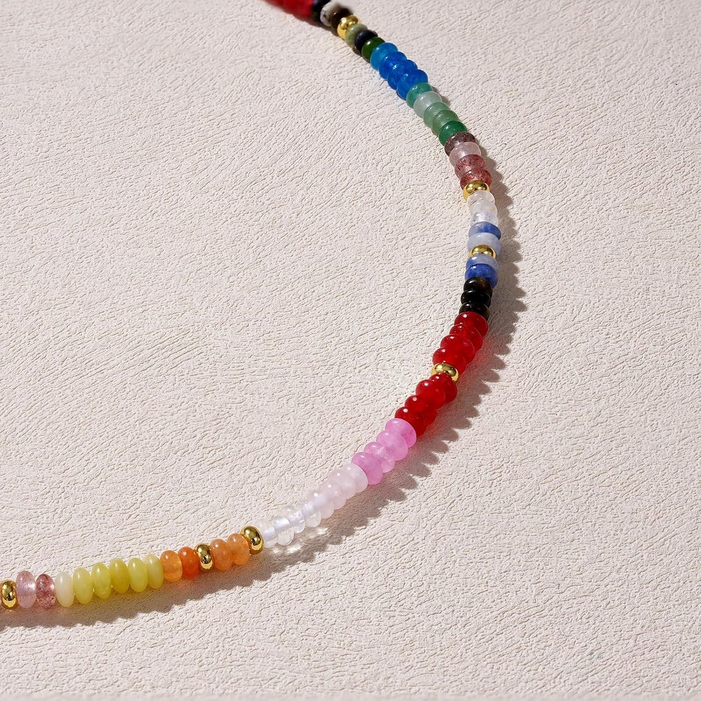 KELORIS PATH Collar de cuentas para mujer, gargantilla de cuentas b...