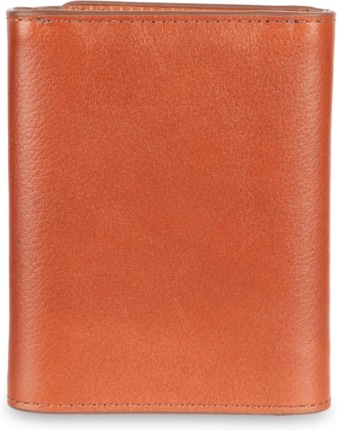 Cole Haan Billetera compacta de cuero para hombre con triple pliegu...