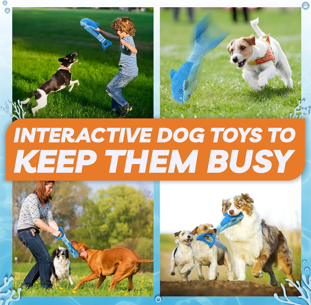 Juguetes para Perros Grandes, Juguetes Chirriantes para Perros para...