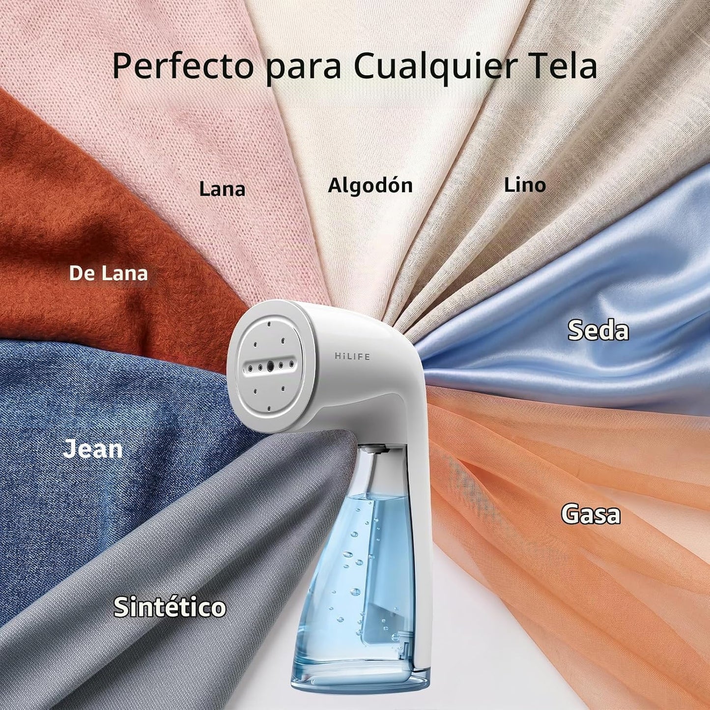 HiLIFE Vaporizador para ropa, vaporizador portátil de mano de 1100...