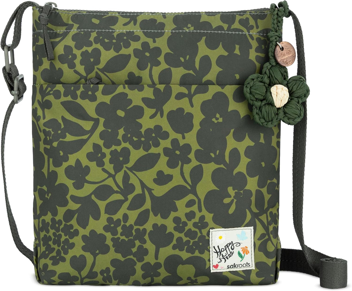The Sak Basic Crossbody - Bolso cruzado para todos los días y viaje...