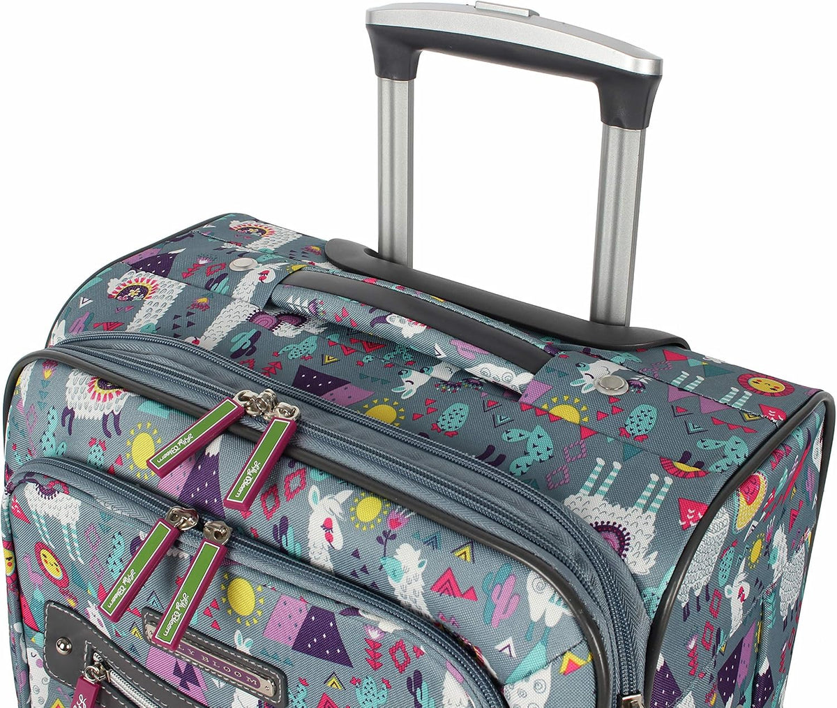 Lily Bloom - Equipaje con diseño estampado de 24 pulgadas, maleta s...