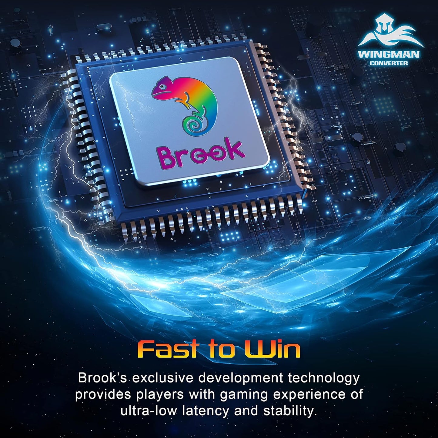 Brook Wingman PS2 Converter - Versión inalámbrica de PS4\/3 a PS2\/...