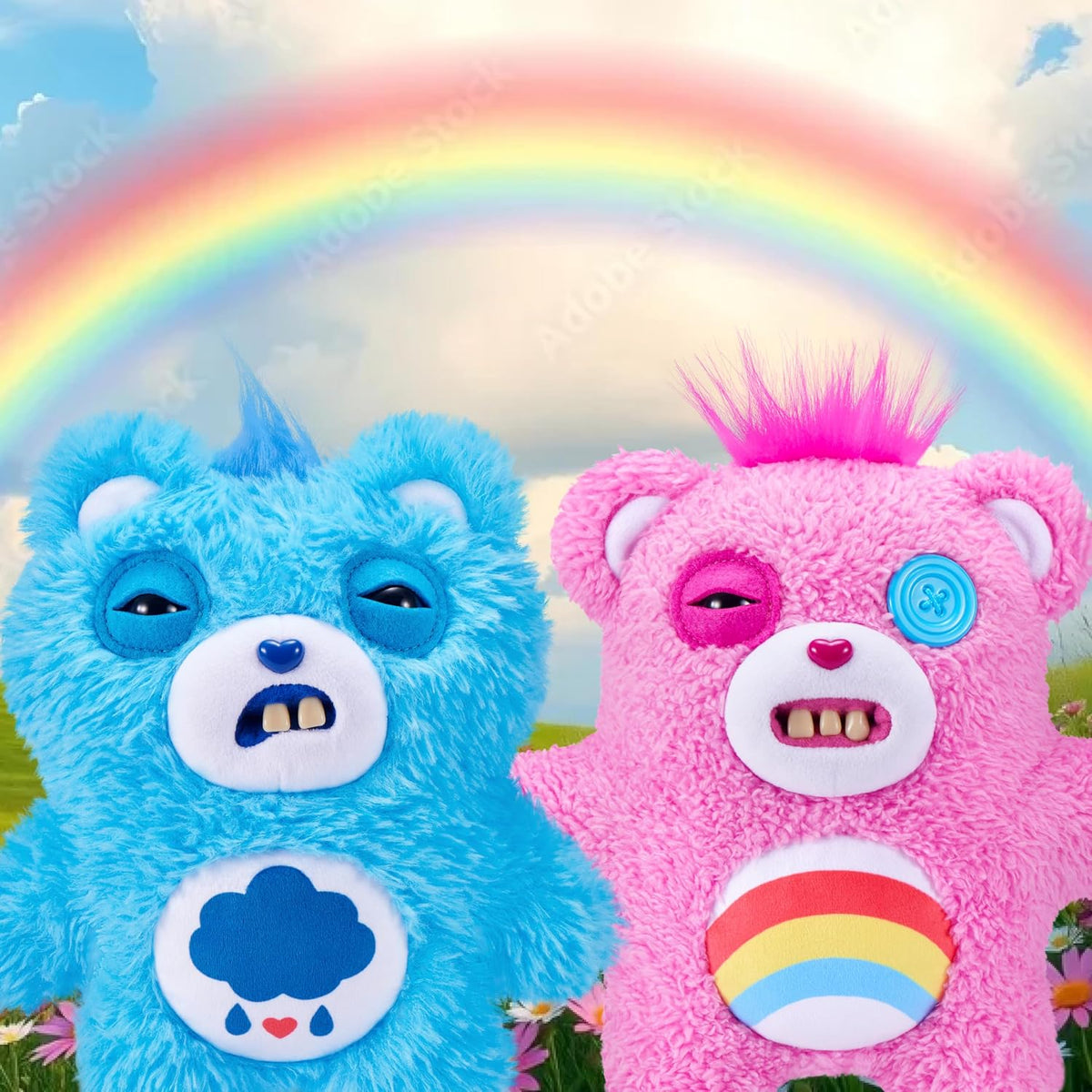 Fuggler Care Bears - Peluche de 9 pulgadas (oso animador) por ZURU,...