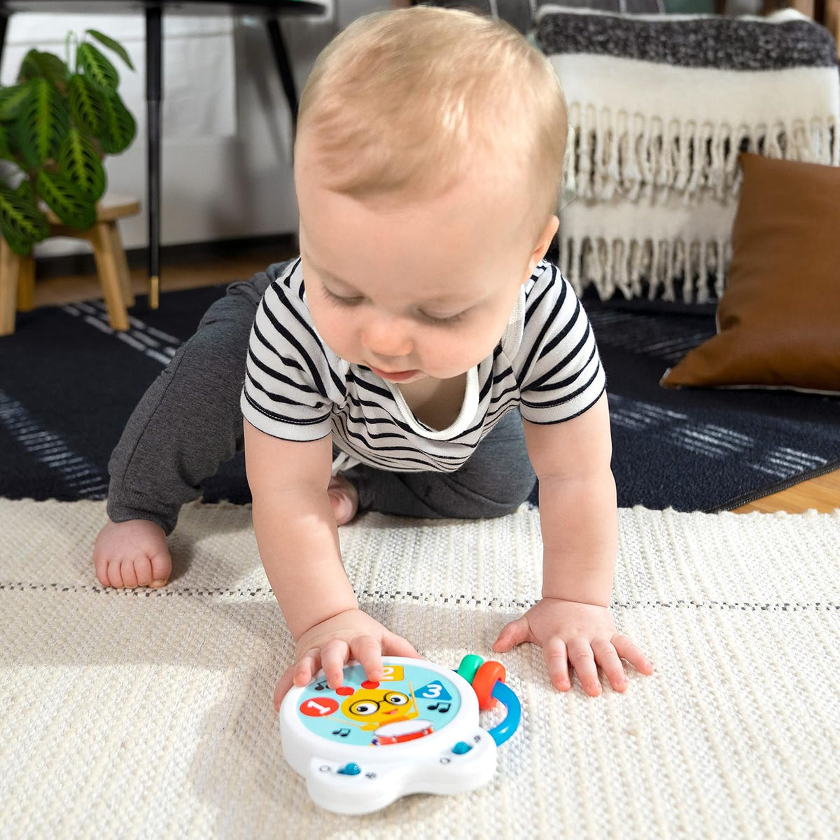 Baby Einstein Tiny Tempo - Tambor de juguete musical, a partir de 3...