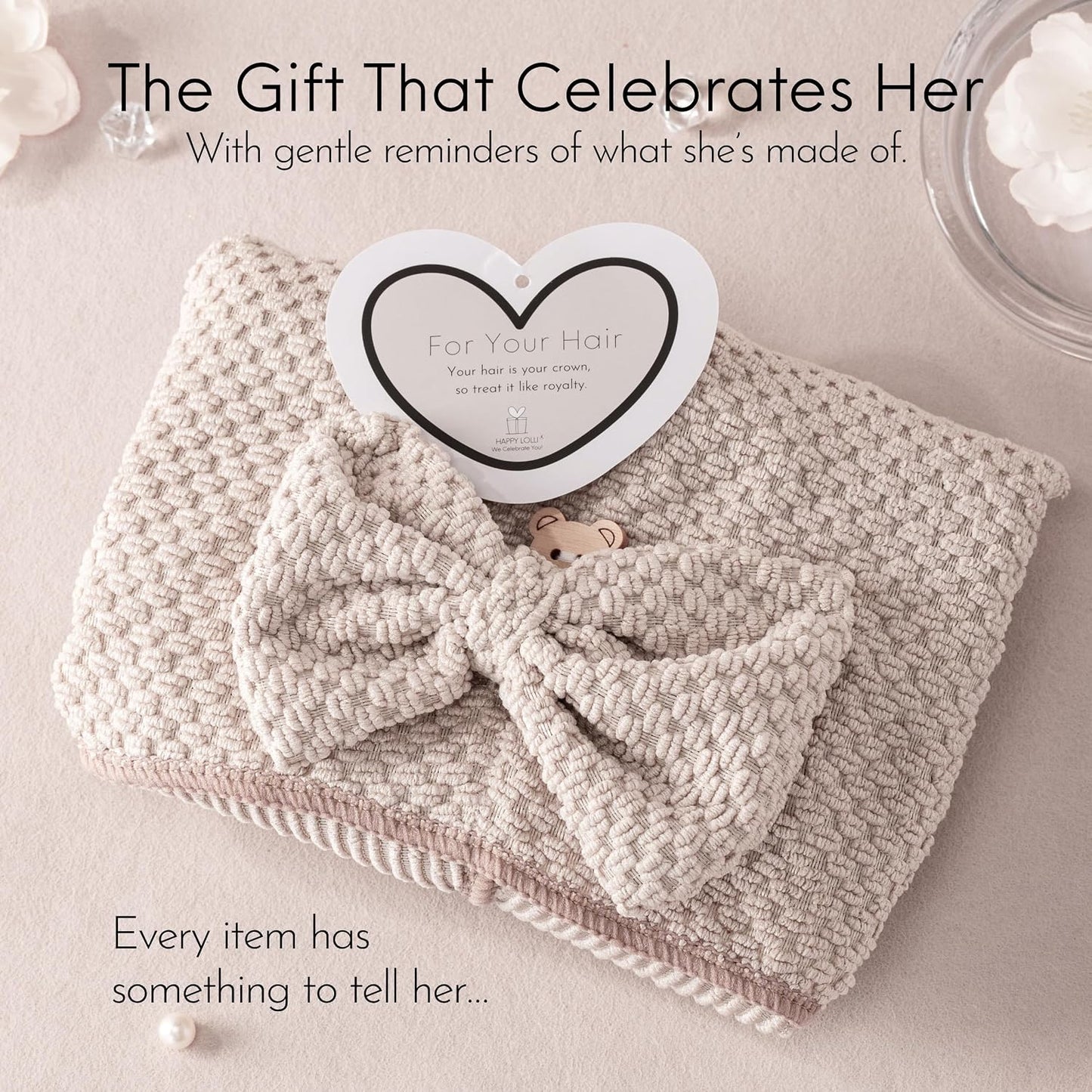 Happy Lolli Power Shower Gift Set \u2013 Accesorios de baño esencia...