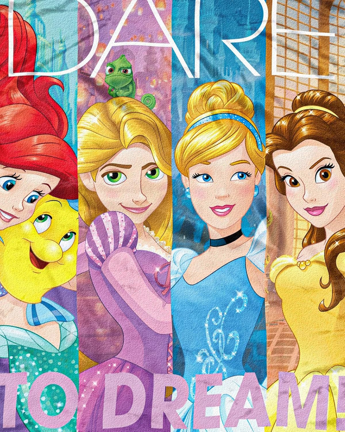 Disney Northwest - Manta de micro raschel de princesa, 46 x 60 pulg...