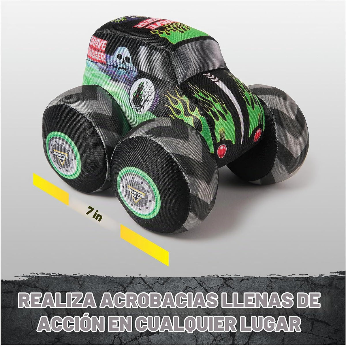 Monster Jam - Camión monstruo oficial de Grave Digger con sonido, j...