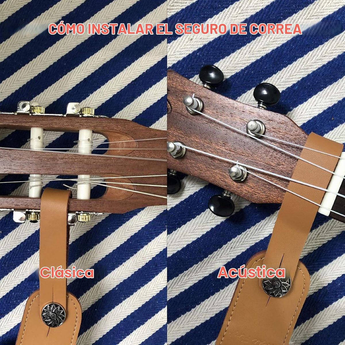 MUSIC FIRST Clásico estilo country suave tejido teñido en hilo y co...