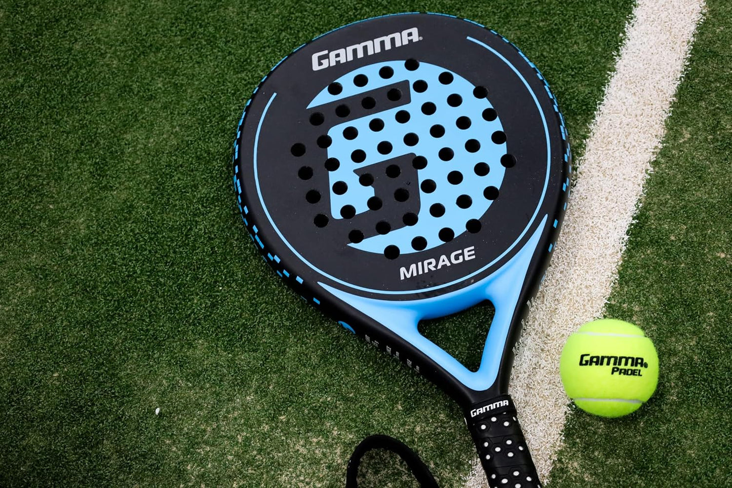 Gamma Mirage - Raqueta de pádel \u2013 Forma redonda para perdón y...