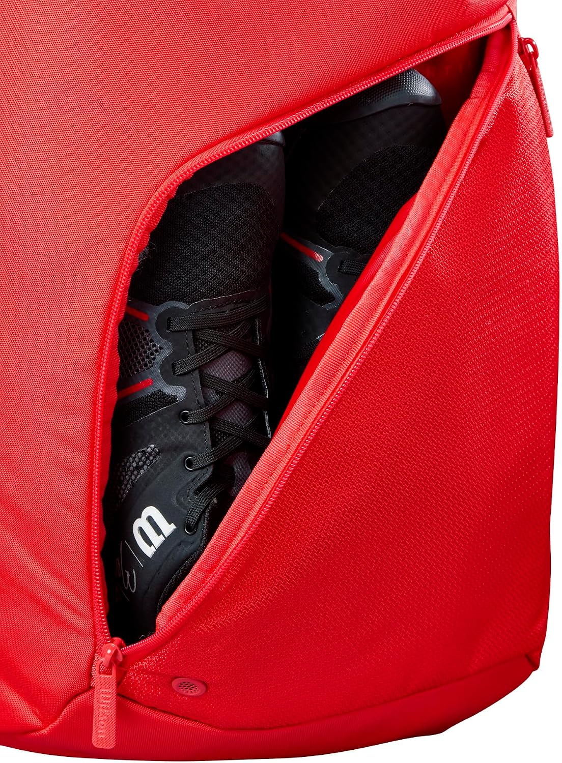 WILSON Tour Padel Mochila - Capacidad para 1 pala de pádel, rojo\/b...
