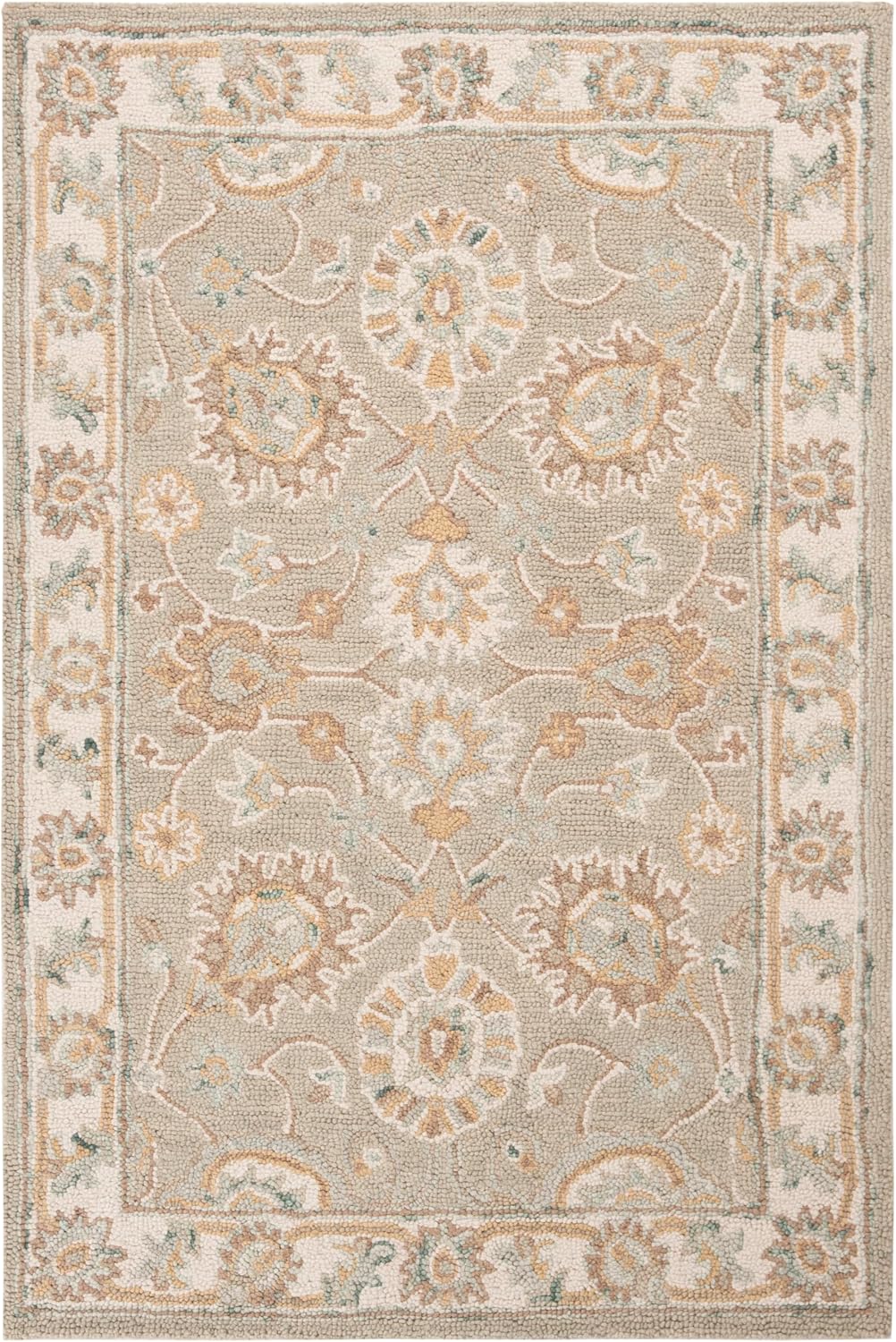 SAFAVIEH Blossom Collection - Alfombra de área de 11 x 15 pies, sal...