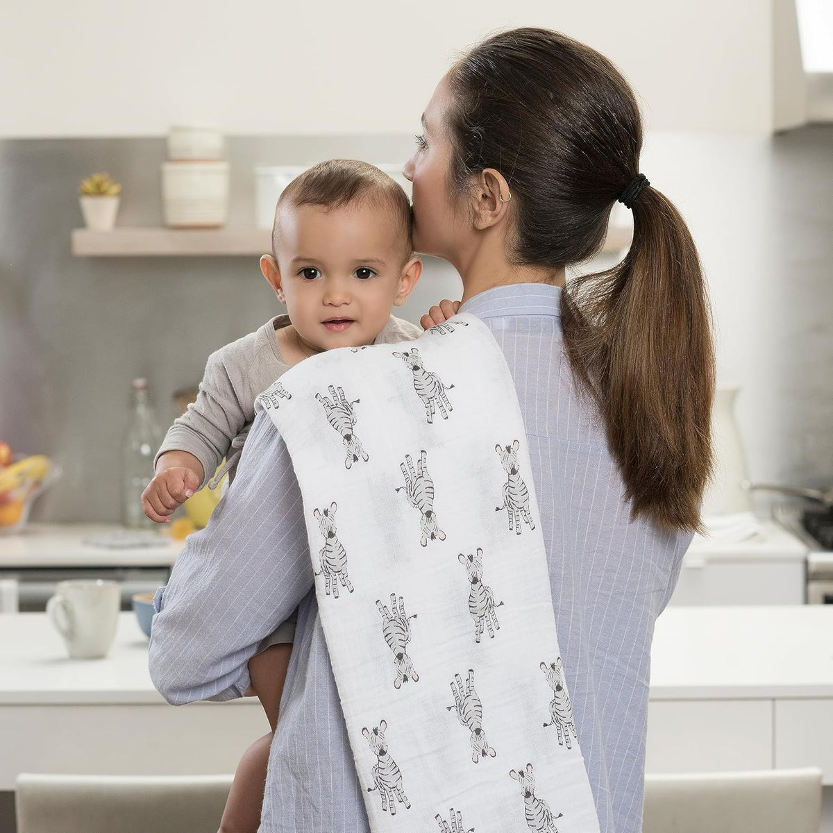aden + anais Essentials - Mantas de muselina para envolver bebés ni...
