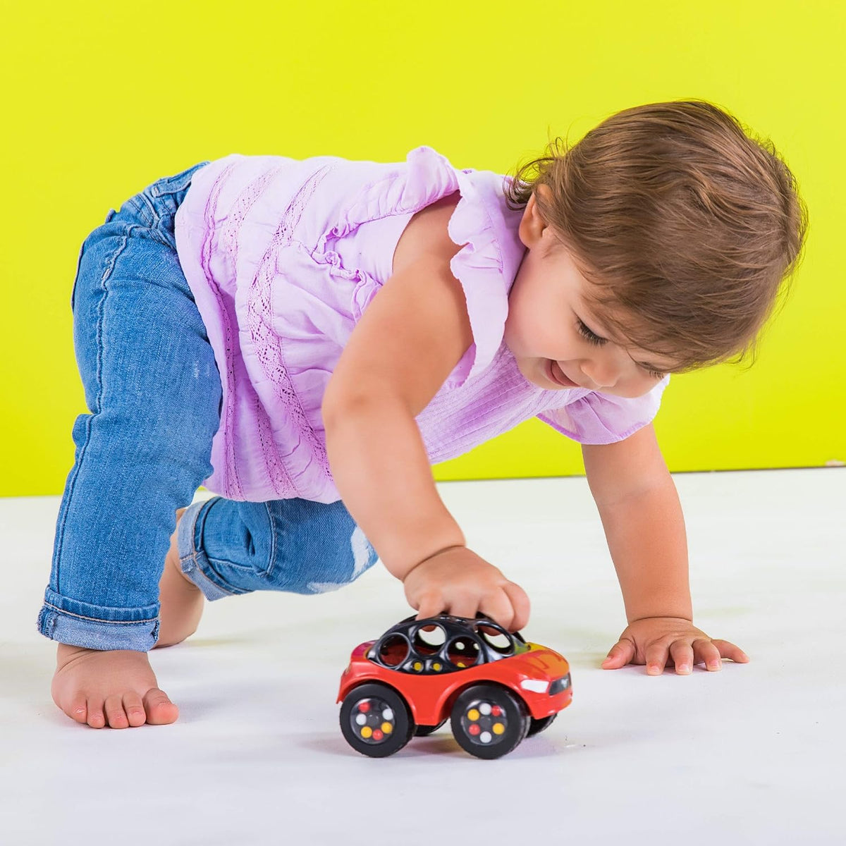 Bright Starts Ford Rattle &amp; Roll Mustang Race Oball Juguete de...