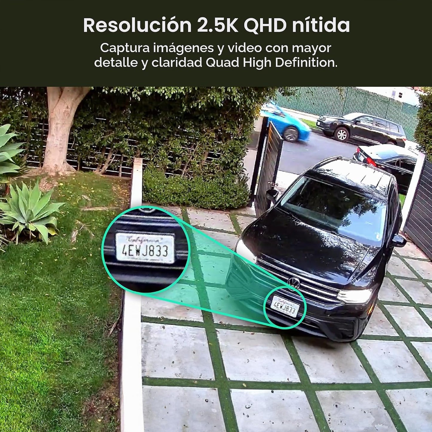 WYZE Cam v4 (Modelo más reciente), Cámara de Seguridad AI de 2.5K,...