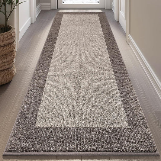 DOMUSTEX Alfombra de cocina lavable a máquina de 32 x 72 pulgadas,...