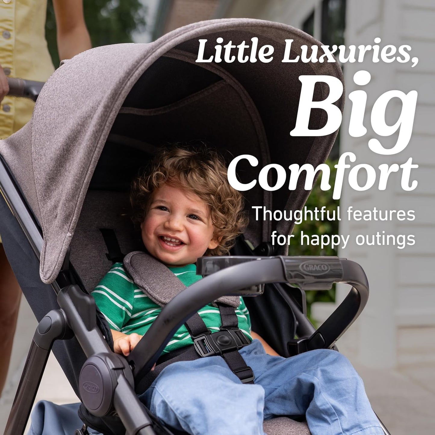 Graco Merge Stroller - Cochecito de bebé con ruedas giratorias y ru...