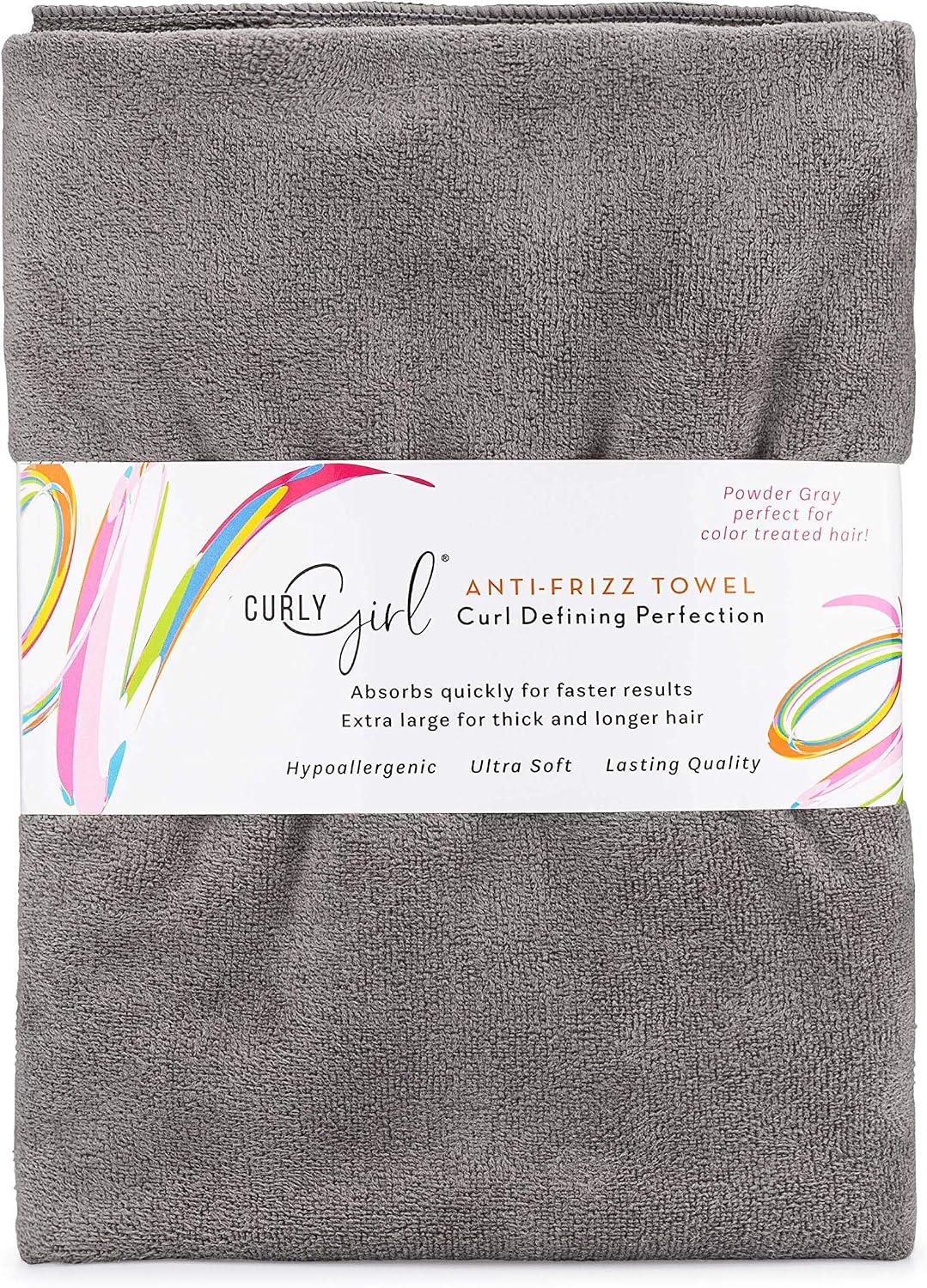 Toalla Curly Girl para Mujeres con Rulos, Anti-Encrespamiento, Abso...