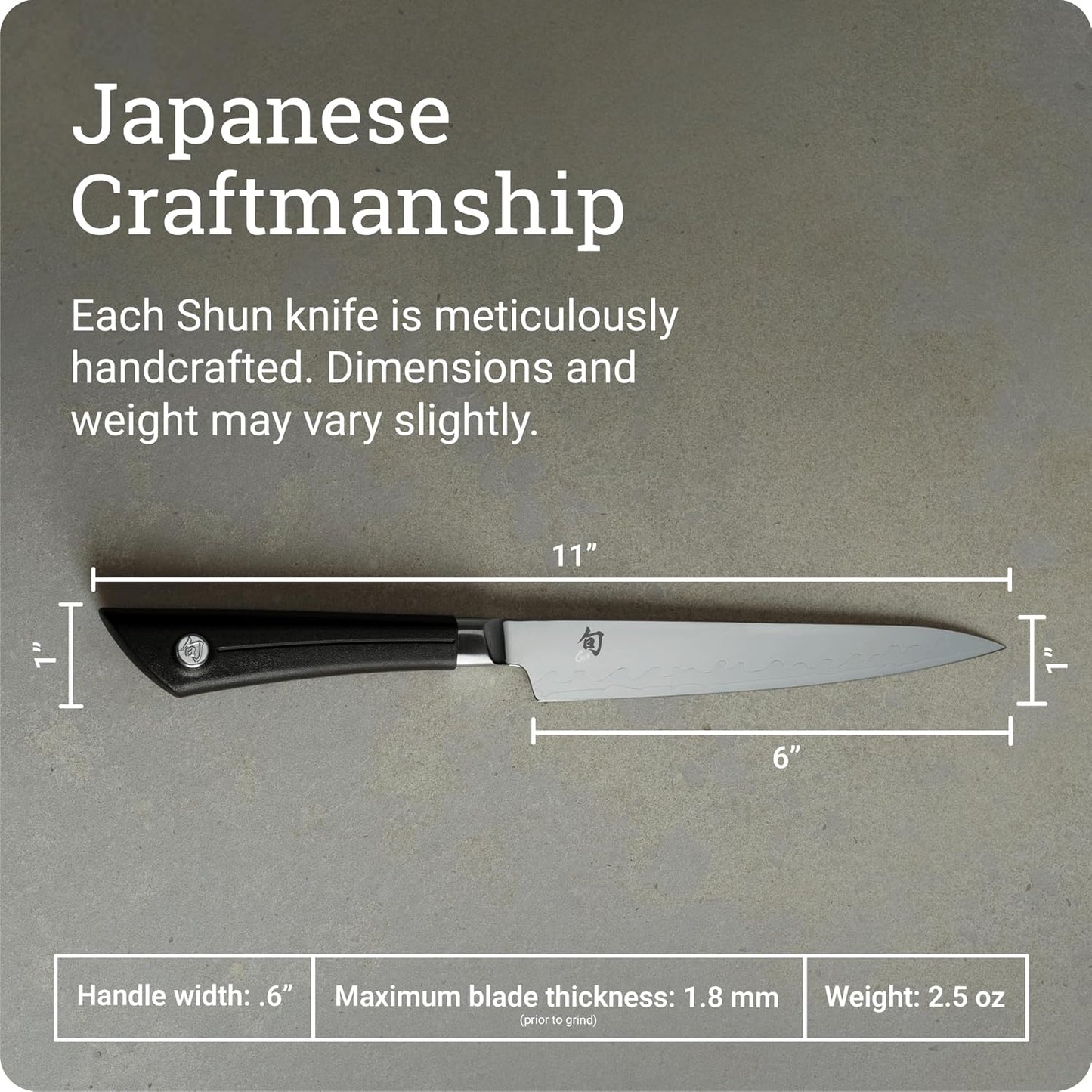 Shun Sora Cuchillo utilitario de 15.24 cm | Cuchillo de cocina japo...