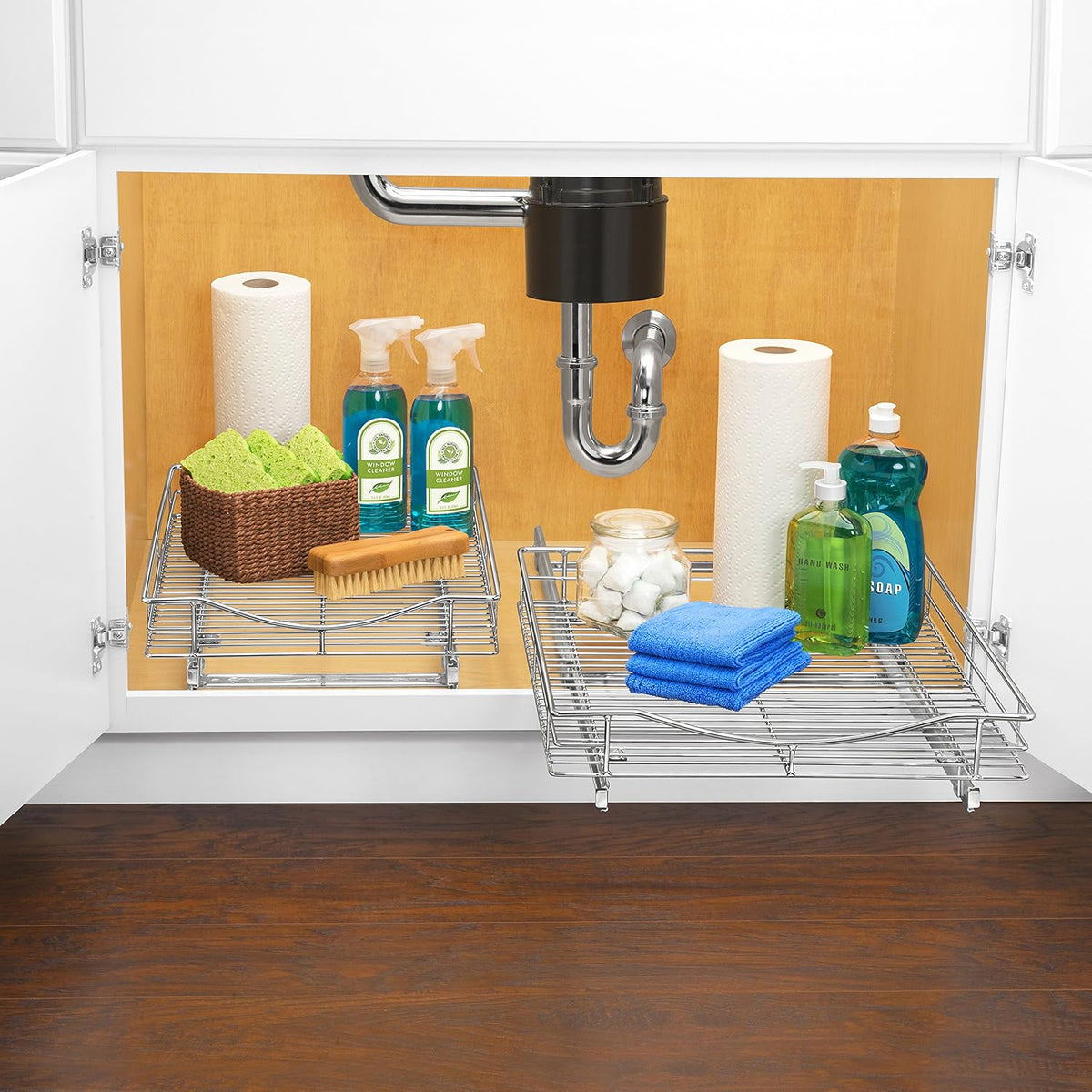LYNK PROFESSIONAL® Organizador de gabinete extraíble, cajones desli...