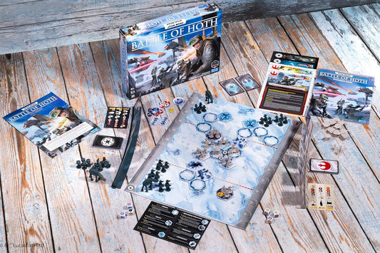 Asmodee Star Wars: Juego de mesa Battle of Hoth - Comanda el ejérci...