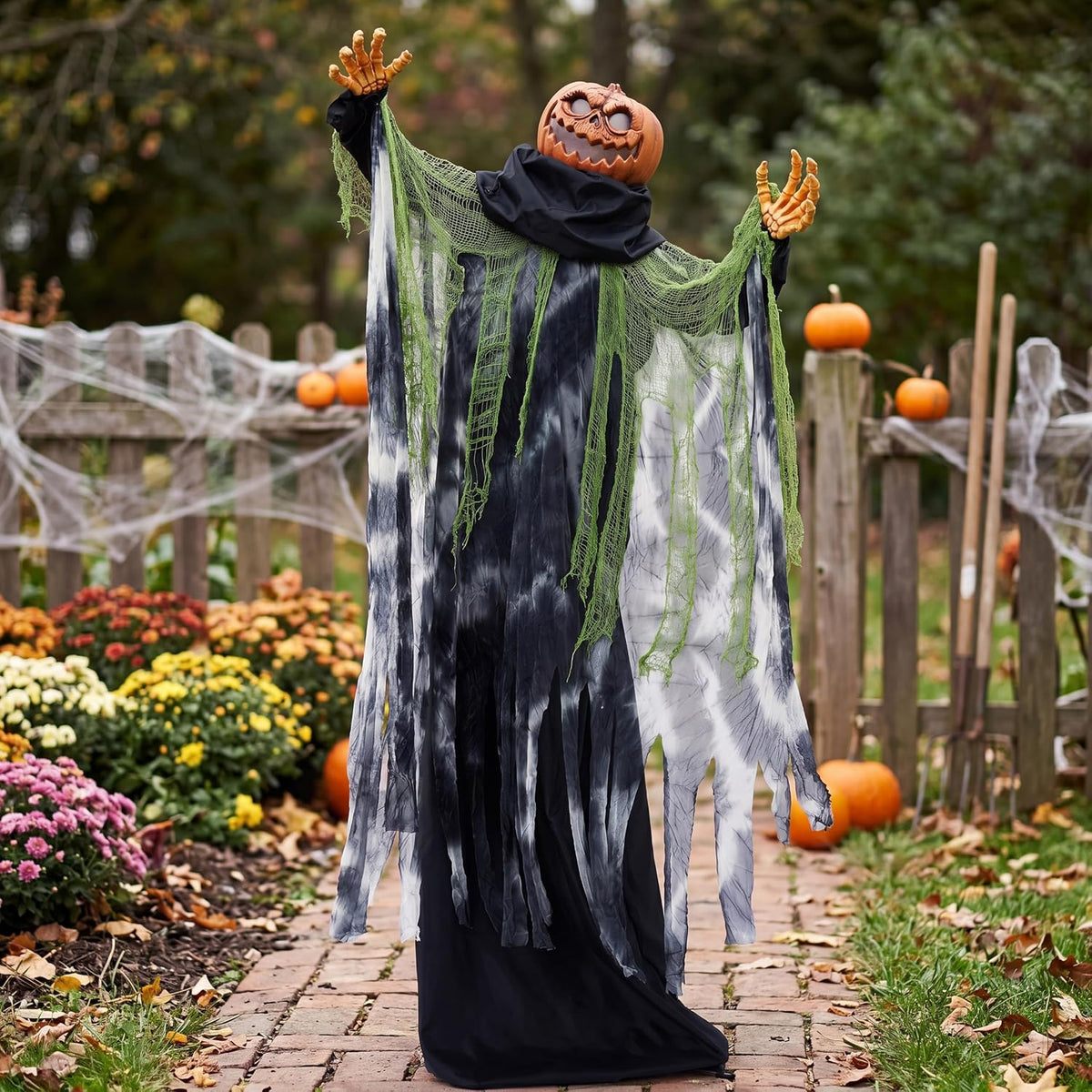 JOYIN Decoraciones de Halloween de 72 pulgadas para exteriores, dec...