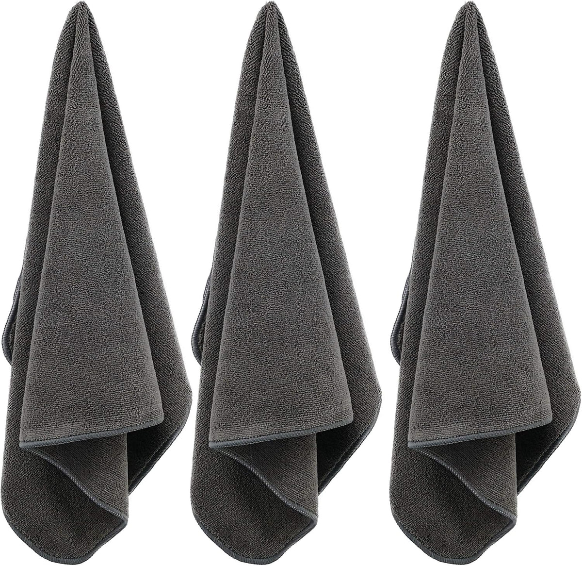 POLYTE Toalla de microfibra de secado rápido de 340 GSM, 16 x 29 pu...