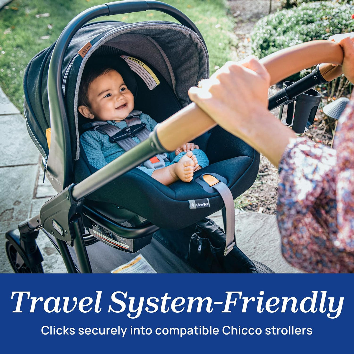 Chicco KeyFit Max Zip - Portabebés con cremallera y asiento de coch...