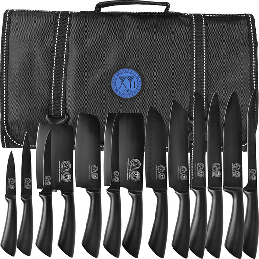 XYJ - Juego de cuchillos profesionales para chefs maestros, cuchill...