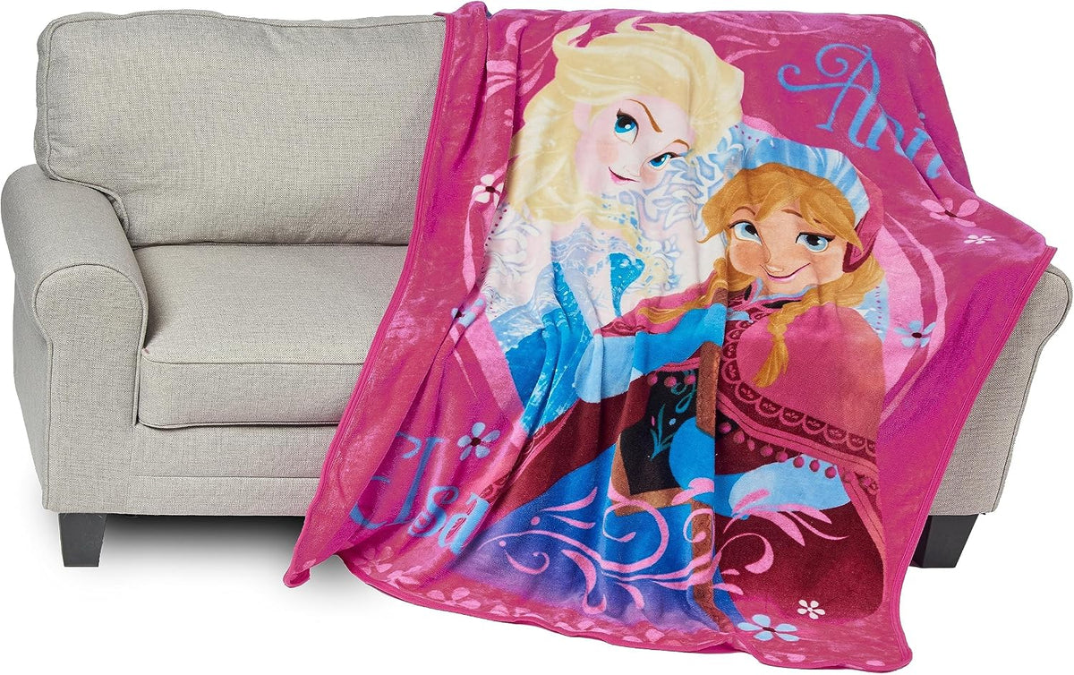 Northwest Frozen Loving Sisters Manta de micro raschel, 46 x 60 pul...