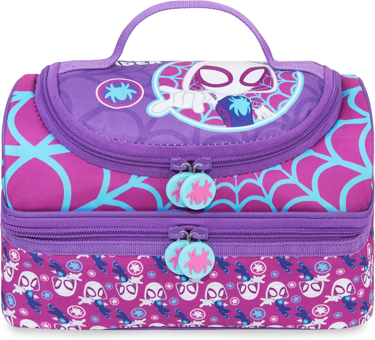 Get Trend Marvel Ghost Spider - Bolsa de almuerzo reutilizable con...