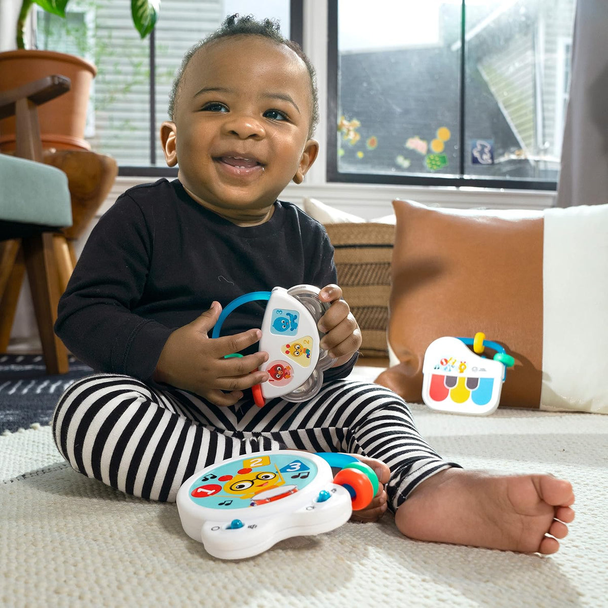 Baby Einstein Small Symphony - Juego de juguetes musicales de 3 pie...