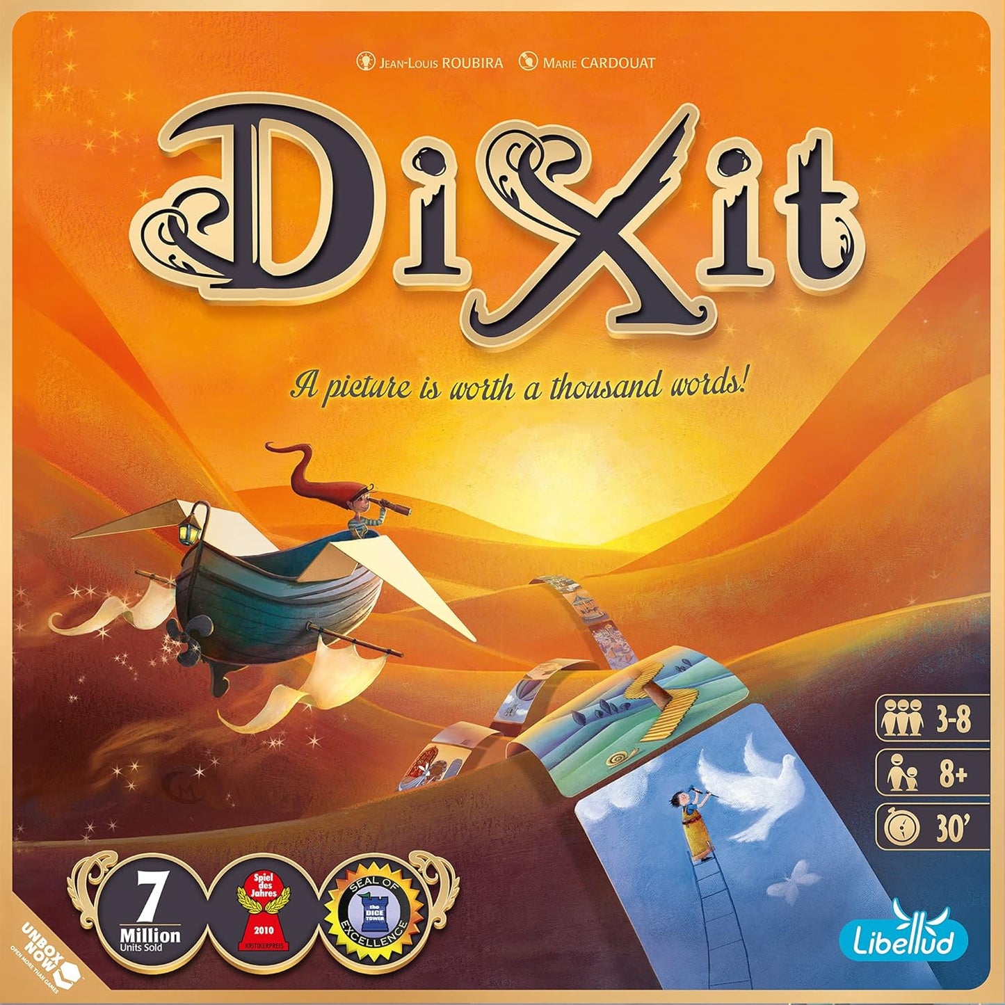 Asmodee - Juego de mesa Dixit (Actualización 2021) - El juego galar...