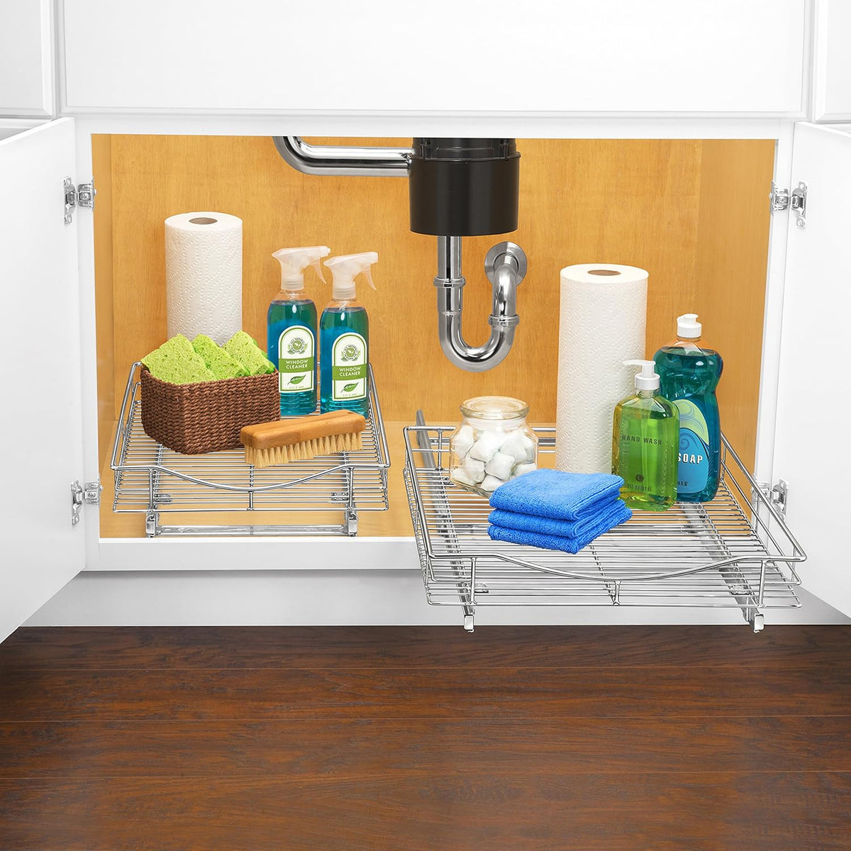 LYNK PROFESSIONAL® Organizador de gabinete extraíble, cajones desli...